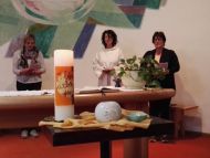 Frauen des Dekanates Innichen gestaltet die Wortgottesfeier