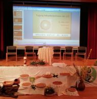 Alles ist bereit - die Tagung kann beginnen