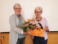 Ehrung an Rosmarie Viehweider