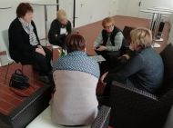 Auseinandersetzung zum Thema in den Kleingruppen 