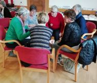 Auseinandersetzung zum Thema in den Kleingruppen