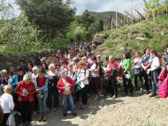 An einem der 4 Besinnungspunkte