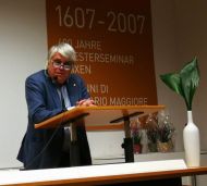 Dr. Josef Schwitzer, Psychiater und Primar a.D. bei seinem Impulsreferat