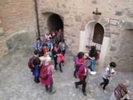 Allen Pilgernden wurde ein Herz verteilt