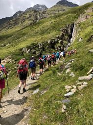 Du führst mich hinaus ins Weite - Fußwallfahrt in der Texelgruppe, Juli 2018