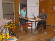 Irene Vieider und Annamaria Fiung in Aktion