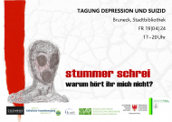 Stummer Schrei - Tagung Depression und Suizid