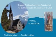 Tagesfußwallfahrt von St. Christina nach St. Ulrich