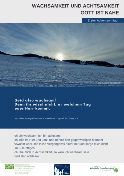 Erster Adventsonntag