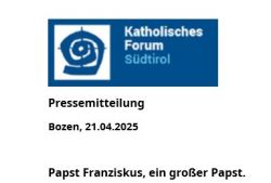 Pressemitteilung Katholisches Forum