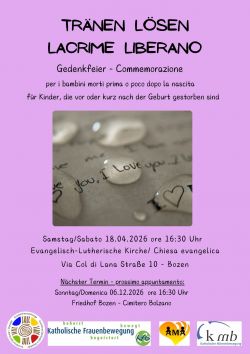 Gedenkfeier für Sternenkinder