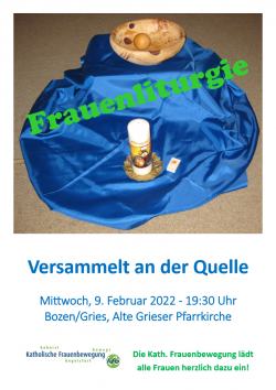 Versammelt an der der Quelle - Frauenliturgie Bozen