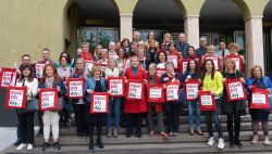 Foto Frauenbüro von der Pressekonferenz