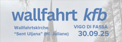 Buswallfahrt nach Vigo di Fassa!