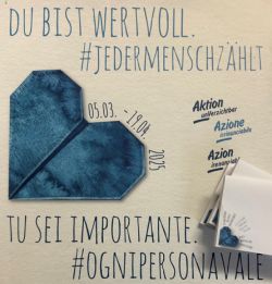 Start Aktion Verzicht  Du bist wertvoll 