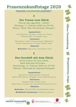 Frauenzukunftstage 2020