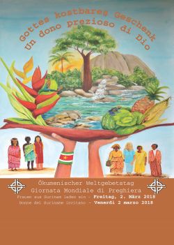 Plakat zum Weltgebetstag
