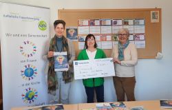 Spendenübergabe "Il sorriso - das Lächeln"